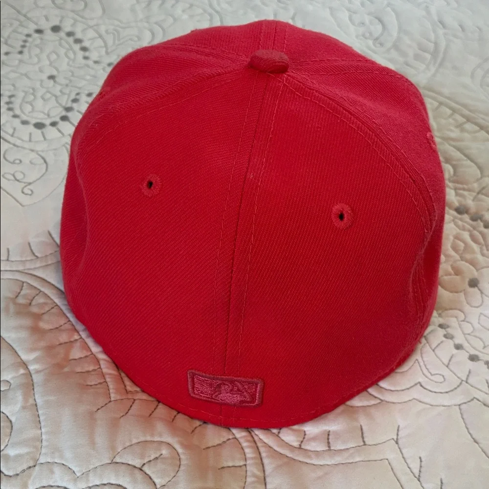 Genuine Merchandise STL Cardinals Pink Baseball Cap Embroidered Logo 6 3/4
